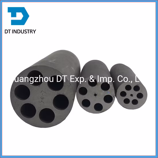 Six Holes High Density Graphite Mold for Hex Brass Bar