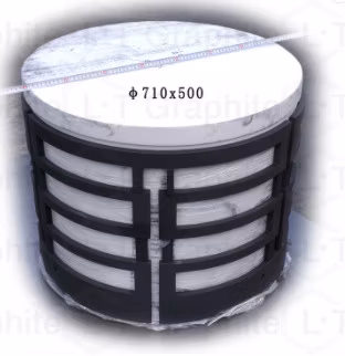 High Thermal Conductivity Cylinder Graphite Heater for Industrial Ovens